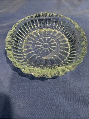 Vintage Mid-Century Pasari Glass Ashtray by PT KIG (Kedaung Indah Glass)